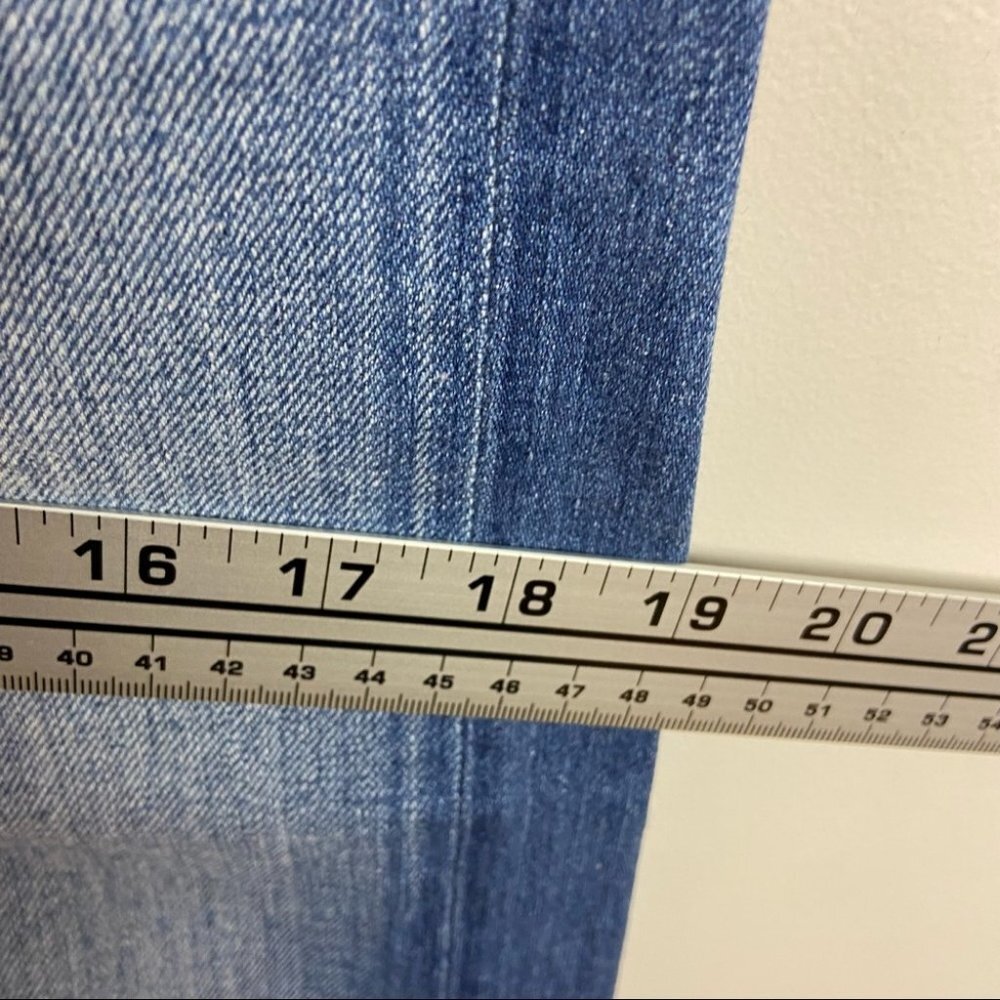 Madewell Rivet & Thread Straight Leg Premium Denim Jeans Size 24 Button Fly Jean - Picture 13 of 13
